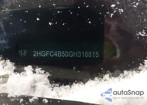 2016 Honda Civic Lx из США, поврежденный, VIN 2HGFC4B50GH316815